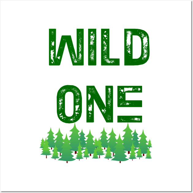 Wild One, 1 Wall Art by cheekymonkeysco